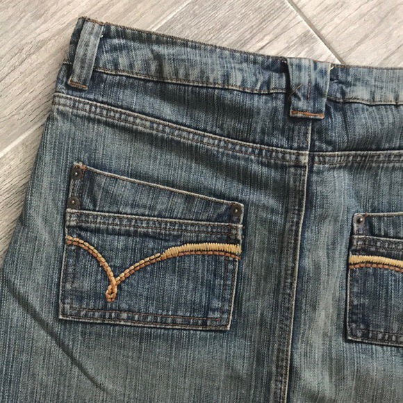 SO Wear it Declare it Denim Shirt- Juniors - Picture 4 of 6